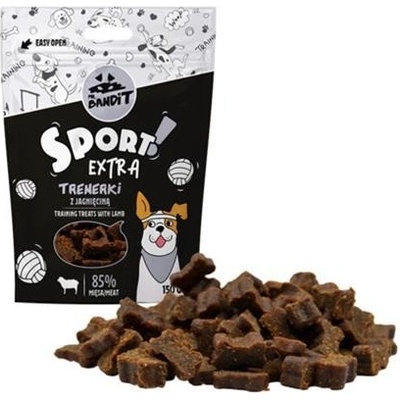 Maškrta Mr. Bandit sport extra with lamb training treats 150 g