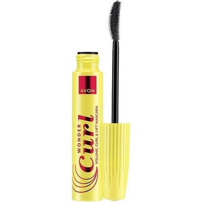 Avon Objemová řasenka Wonder Curl Volume Curl & Lift Mascara Blackest Black 10 ml