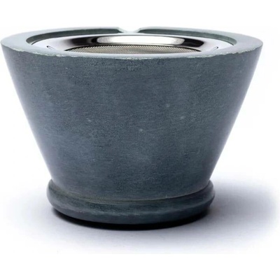 Mani Bhadra Mani Bhadra Kadidelnice (Vykuřovací miska) Maroque Šedý mastek, 7 x 13 cm – Zboží Mobilmania