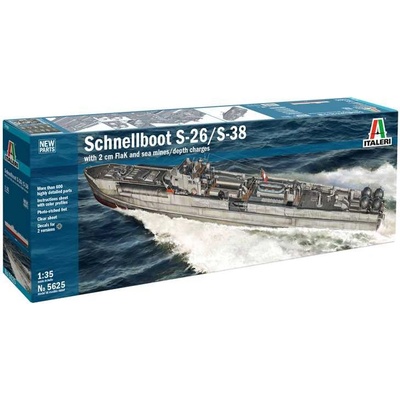 Italeri Schnellboot S-26 / S-38 1:35