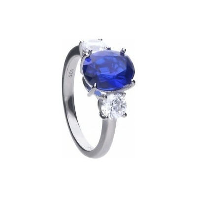 Diamonfire strieborný prsteň R3762