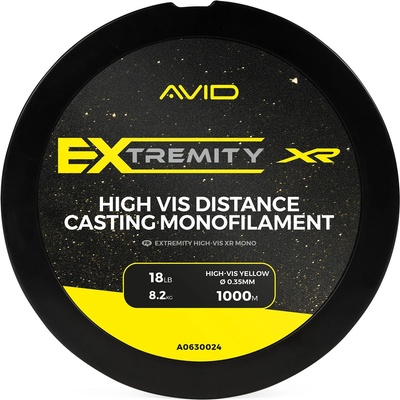 Avid Carp Extremity Hi-Vis XR Mono 1000 m 0,35 mm 8,2 kg