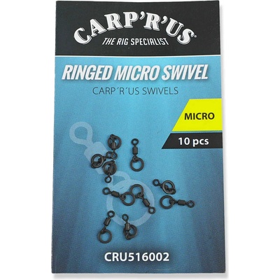 Carp´R´Us Ringed micro swivel 10pcs – Zboží Mobilmania