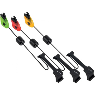 Fox Black MK3 Swinger 3 Rod Set červená oranžová zelená