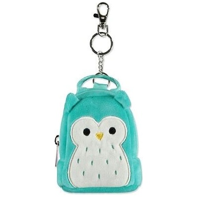 Prívesok na kľúče Squishmallows mikro batôžtek sova Winston