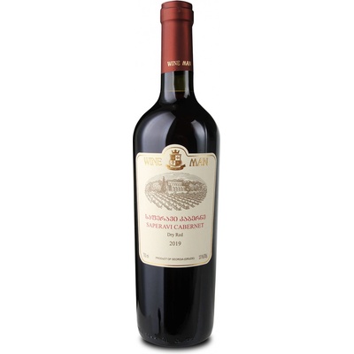 Saperavi Cabernet Suché červené 13% 0,75 l (holá láhev)