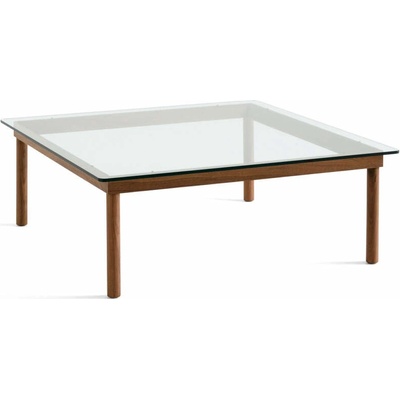 HAY Kofi 100x100 walnut clear
