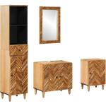 vidaXL Комплект шкафове за баня 4 бр. 62 x 33 x 58 см (3310179)