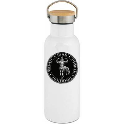 123TRIKO termoska Horoskop Střelec, bílý potisk 500 ml