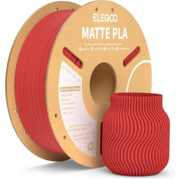 Elegoo PLA MATTE -1.75mm-1KG-Cardboard Spool-Ruby Red (50.203.0252)
