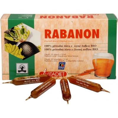 Vitadiet Rabanon extrakt z černé ředkve 20 x 10 ml