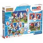 Clementoni Sonic The Hedgehog Edukit 4 in 1