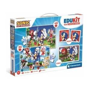 Clementoni Sonic The Hedgehog Edukit 4 in 1