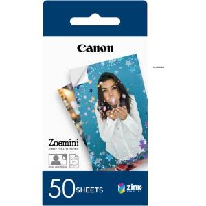 Canon Zink Photo Paper - Self-Adhesive 2x3" Photo Paper (50 Sheets) - Print cell phone photos for personalized stickers - Zoemini