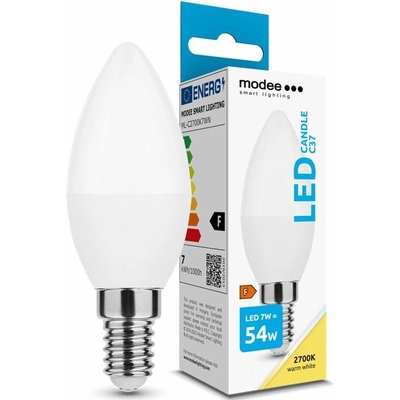 Modee E14 7W svíčka LED teplá 2700K