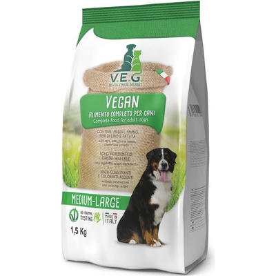 V.E.G. Vegan Dog Medium rostlinné 1,5 kg