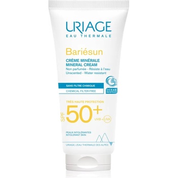 Image 1 of Uriage Bariésun Mineral Cream SPF 50+ минерален защитен крем за лице и тяло SPF 50+ водоустойчив 100ml