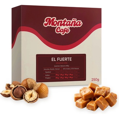 Café Montaña Fuerte Espresso standardní mletí 250 g