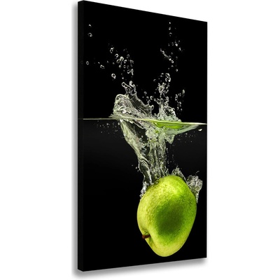 Vertikálny foto obraz na plátne Zelená jablká 50x100 cm