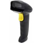 Qoltec 1D Laser Barcode Reader | 2D | Black