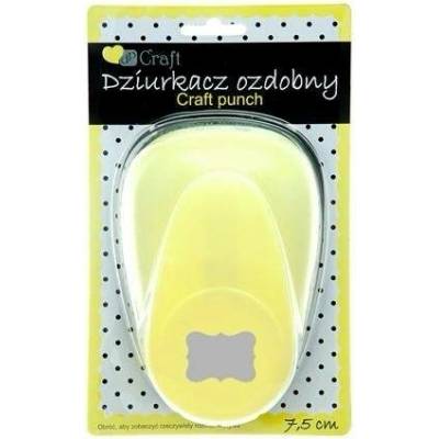dpCraft Dekorační děrovačka 7,5 cm – štít (JCDZ-130-331)