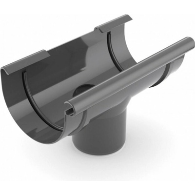 Covernit Plastový odkvapový kotlík PVC 125 mm antracit
