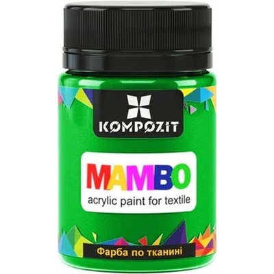 Mambo farba na textil a kožu 50 ml 11 žltozelená