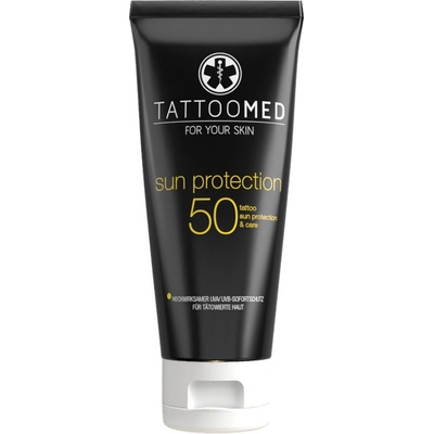 TattooMed Слънцезащитен крем за татуировки, SPF50, 100 ml