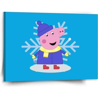 Sablio Obraz Prasiatko Pepina Vločka - 150x110 cm