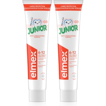 Elmex Junior 6-12 Years паста за зъби за деца 2 x 75ml