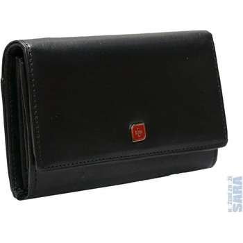 Genevian 2310 dámská kožená peněženka černá