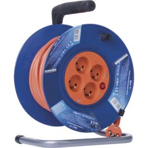 EMOS Удължителен кабел 25m на макара 3x1, 5mm IP20 PVC 70581 (1908042501)