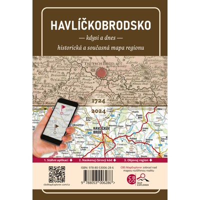 Porovnávací mapa Havlíčkobrodsko – historická a současná mapa regionu s aplikací MAP Explorer