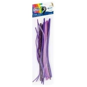 Fiorello Creative Purple Wires 20pcs PHYORELLO