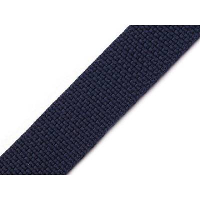 Pro Háčkování Popruh polypropylénový 3 cm tmavě modrý