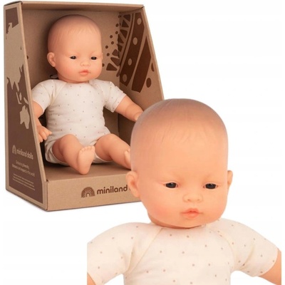 Miniland Asiatka s měkkým bříškem 32cm