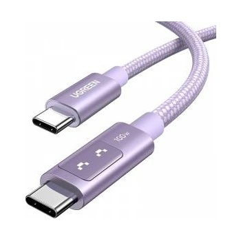 Fisher Price Ugreen Uno L509 USB-C to USB-C Cable, 100W, 2m (Purple)