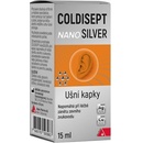 Ušní spreje a kapky COLDISEPT Nanosilver ušní kapky 15 ml