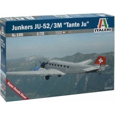 Italeri: Model lietadla Junkers JU-52 3/m TAN 1:72