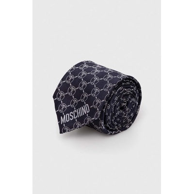 Moschino Копринена вратовръзка Moschino в тъмносиньо M5725 55061 (M5725.55061)