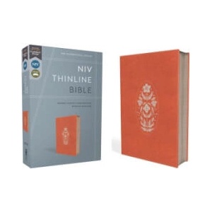 Niv, Thinline Bible, Leathersoft, Coral, Zippered, Red Letter, Comfort Print | ZONDERVAN (ISBN: 9780310465041)