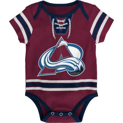 Outerstuff Dětské body Colorado Avalanche NHL Hockey Pro Creeper Blank