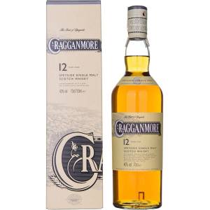 CRAGGANMORE 12 Year Old - малцово шотландско уиски 700ml. 700 ml
