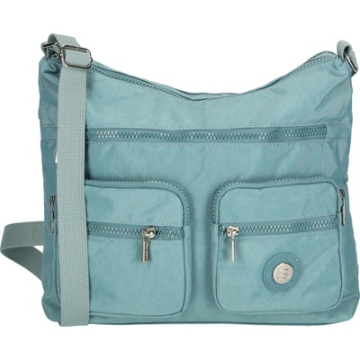 Enrico Benetti Crinkle multipocket tyrkysová