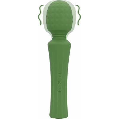 Loveline Powerful Wand Vibrator with Still Handle Green Mumba