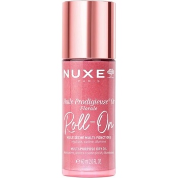 NUXE Huile Prodigieuse Флорално сухо масло със златисти частици, рол-он, 60 ml