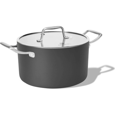 Elmich Nepřilnavý keramický hrnec Vital 24 cm 5 l tmavě šedá – Hledejceny.cz