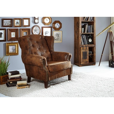 Bighome Cambridge Chesterfield II. hnědá