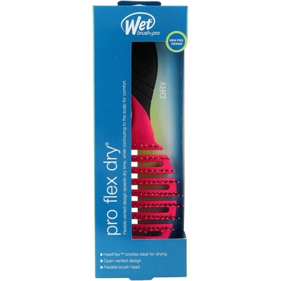 Wet Brush Flex Dry plochá kefa na vlasy Pink 1 ks