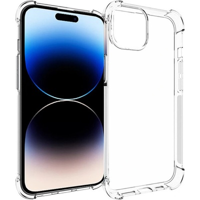 AppleMix Apple iPhone 15 - zosilnené rohy - gumový - čiré